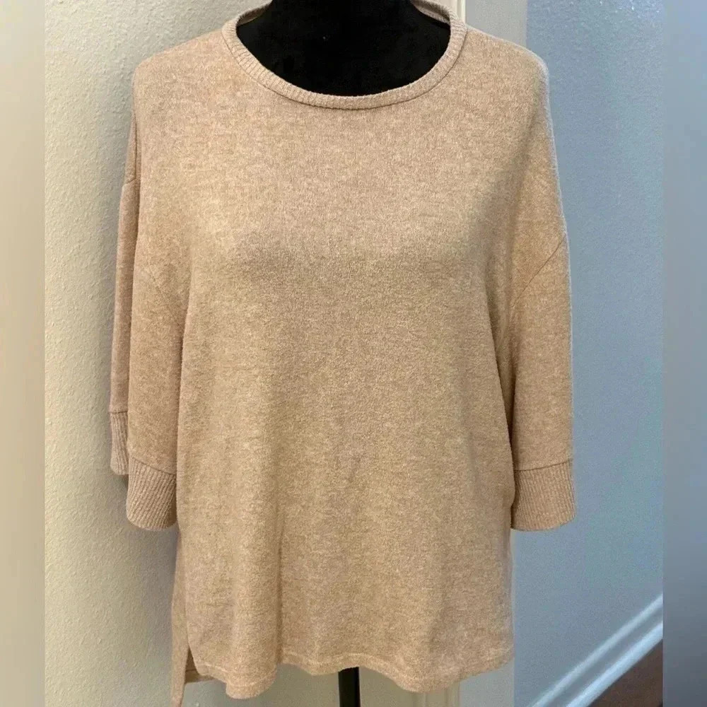 ZARA Baggy Fit Short Sleeve Sweater